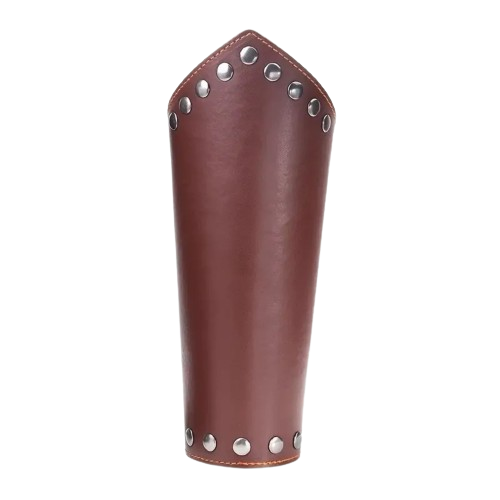 1pc Cosplay Prop Artificial Leather Wide Men's Arm Armor Steam Punk Wrist Guard