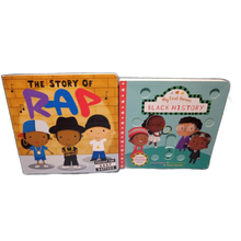 Load image into Gallery viewer, My First Heroes: Black History Board book &amp; The Story of Rap Board book Bundle
