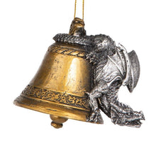 Load image into Gallery viewer, Humdinger the Bell Ringer Gothic Dragon 2011 Holiday Ornament
