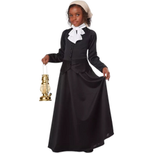 Load image into Gallery viewer, California Costumes Harriet Tubman Susan B Anthony Costume Kids Size Large 10/12
