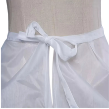 Load image into Gallery viewer, Elegant White 3-Hoop Petticoat for Gowns Polyester Nylon Wedding Dresses Formal
