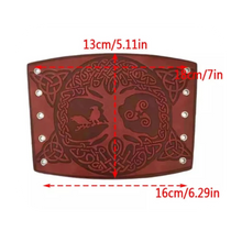 Load image into Gallery viewer, Pair of Viking Series Wrist Guard Vintage Medieval Punk Bracelet Tree Of Life
