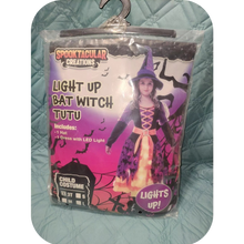 Load image into Gallery viewer, Girls Witch Tutu Light Up Halloween Costume 3T
