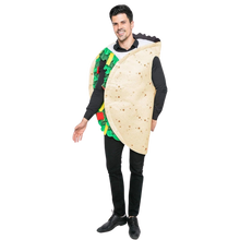 Load image into Gallery viewer, Taco Costume Unisex Adult Deluxe Set for Cosplay Dress Up Party XL
