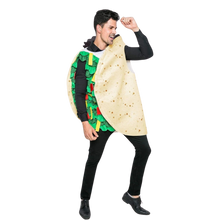 Load image into Gallery viewer, Taco Costume Unisex Adult Deluxe Set for Cosplay Dress Up Party XL
