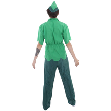 Load image into Gallery viewer, Unisex Peter Pan Cosplay Costume Green Color Costume Adult (Large)
