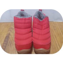 Load image into Gallery viewer, Snow Boots Warm Ankle Booties Anti-Slip Waterproof Shoes Slip On Sneakers 8 Red
