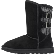 Load image into Gallery viewer, Women&#39;s Mid Calf Fashion Winter Snow Boots Black Size 11 M
