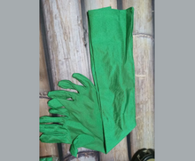 Load image into Gallery viewer, Elegant Long Tulle Mesh Gloves Stretchy, Breathable &amp; Quick-Dry Green
