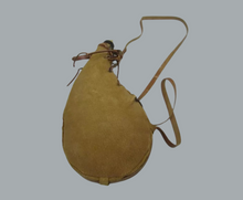 Load image into Gallery viewer, Leather Water Carrying Canteen Container
