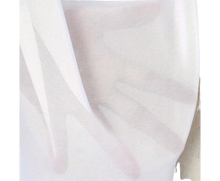 Load image into Gallery viewer, Elegant Chiffon Embroidered Halter Cape Cloak White Shawl Wrap
