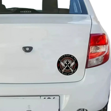 Load image into Gallery viewer, Viking Battle Axe Better To Fight &amp; Fall Than To Live Without Hope Car Sticker
