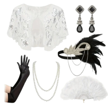 Load image into Gallery viewer, 1920s Retro Accessory Set Great Gatsby Roaring Series Costume Accessories
