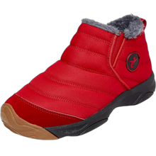 Load image into Gallery viewer, Snow Boots Warm Ankle Booties Anti-Slip Waterproof Shoes Slip On Sneakers 8 Red
