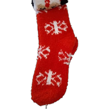 Load image into Gallery viewer, Oh What Fun! 3 Pack of Soft Holiday Slipper Socks
