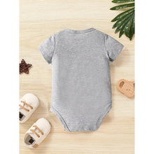 Load image into Gallery viewer, Newborn Infant &quot;9 Months&quot; Romper Short Sleeve Crew Neck Jumpsuit For Babys 0-3 M
