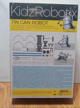 Load image into Gallery viewer, KidzRobotix Tin Can Robot DIY Science Kit STEM Powered Kids Boys &amp; Girls Ages 8+
