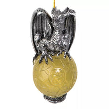 Load image into Gallery viewer, Protector of the Gothic Portal Celtic Dragon 2010 Holiday Ornament
