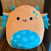 Load image into Gallery viewer, Squishmallow 14” Antjuan Orange Sea Monster New Valentine’s 2024
