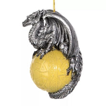 Load image into Gallery viewer, Protector of the Gothic Portal Celtic Dragon 2010 Holiday Ornament
