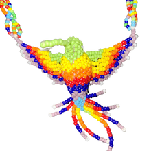 Load image into Gallery viewer, Hummingbird Seed Bead Necklace* Handmade in Guatemala
