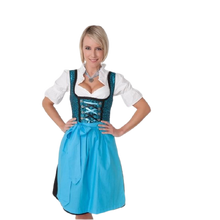 Load image into Gallery viewer, 3 Pcs German Waitress Dirndl Oktoberfest Dress 46 Women&#39;s cosplay
