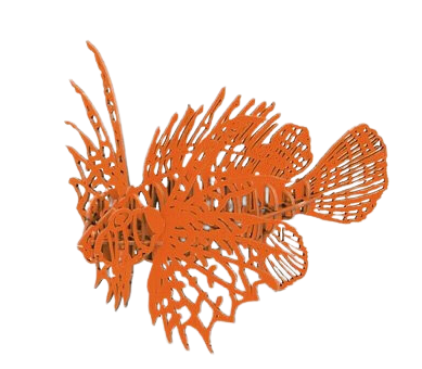 Urano 3D puzzle ROCKFISH Lionfish